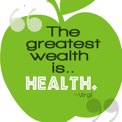 Healthy Life Qoute