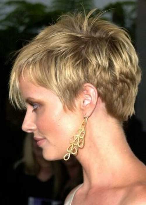 White Short Hairs For Women