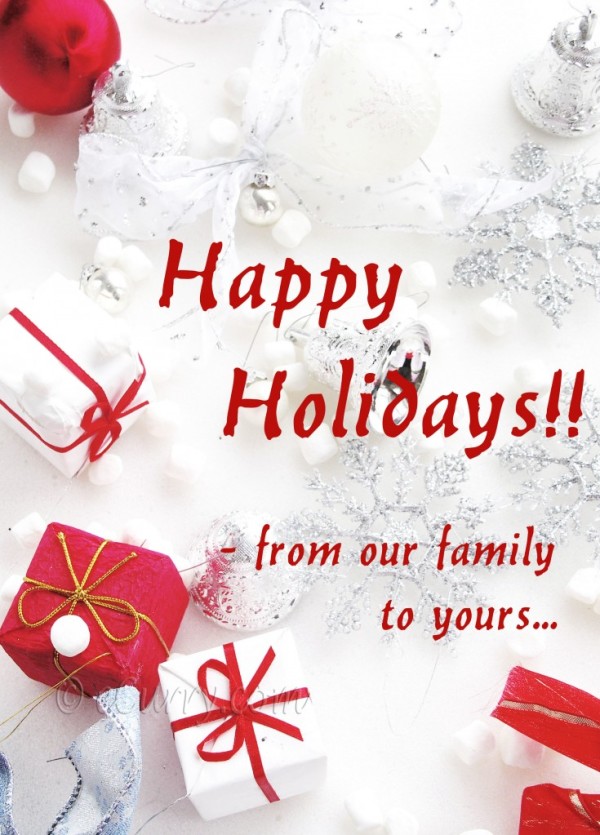 Happy Holidays Wishes For Friends