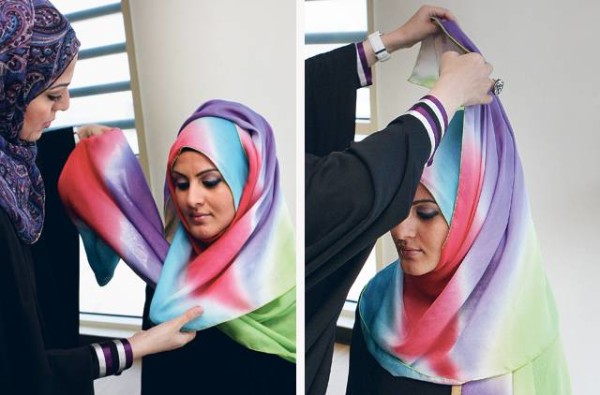 Multi Colour Hijab Styles For Beautiful Girls