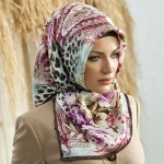 Amazing Multi Colour Hijab Style