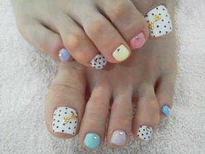 Cool Toe Nail Art Designs