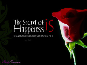 Secret of Happiness