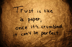 Touching Trust Quotes for Lesson