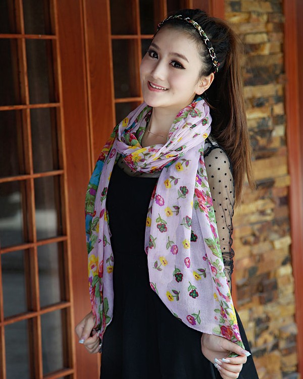 Printed-scarves