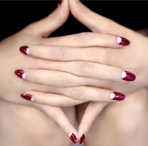 Innovative Contrasting Nail Art