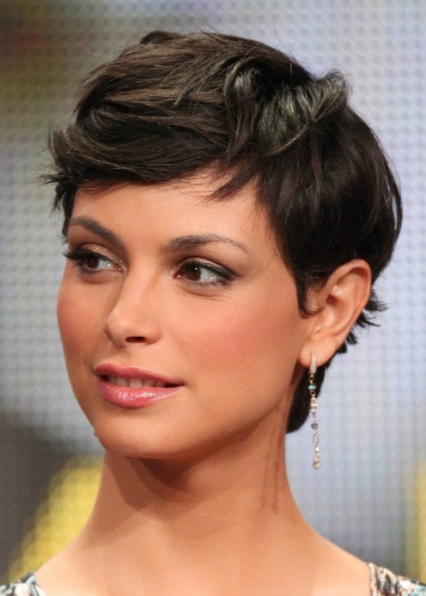 BEVERLY HILLS, CA - AUGUST 04:  Actress Morena Baccarin speaks during the 'Homeland' panel during the Showtime portion of the 2011 Summer TCA Tour held at the Beverly Hilton Hotel on August 4, 2011 in Beverly Hills, California.  (Photo by Frederick M. Brown/Getty Images)