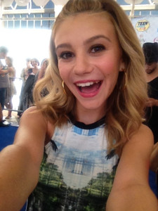 Blue Carpet Selfies