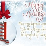 wishing you happy holidays