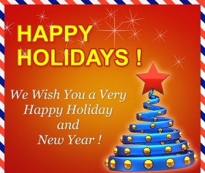 Best wishes for Happy holidays