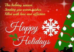 amazing warm wishes for holidays