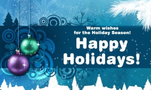 Warm wishes for the holiday season