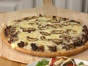 Mushroom pizza