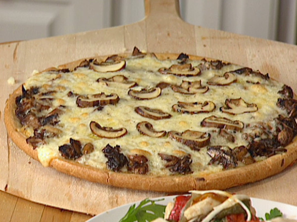 Exotic Mushroom pizza