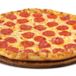 Zesty Pepperoni pizza