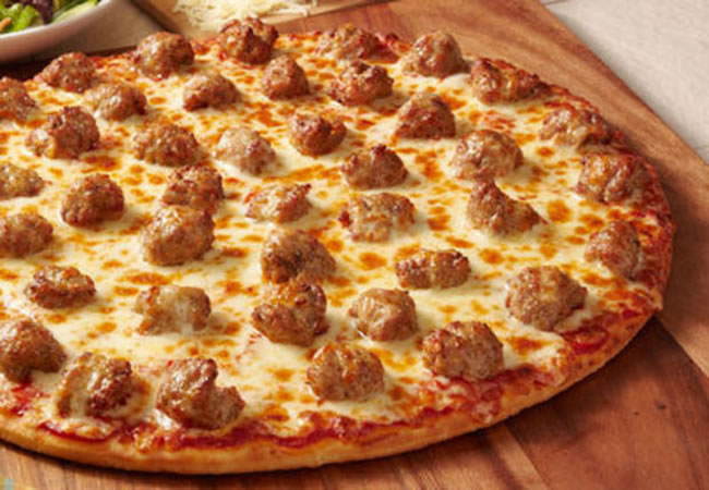 Sausage pizza