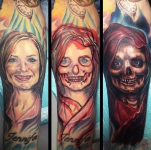 Horrible Females Cover Tattoo