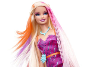 Beautiful Barbie Doll with Blue Eyes