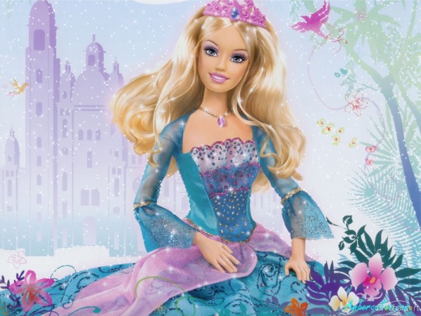 Cute Barbie Fantasy World HD Wallpaper
