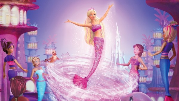 Mermaid Pink Barbie with Mermaids Friends
