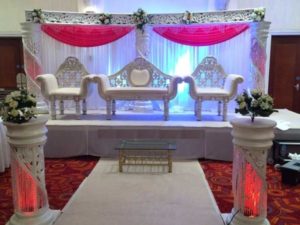 Beautiful Wedding stage Decoration HD Wallpapers