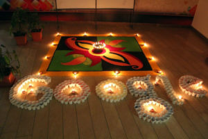 happy rangoli diwali