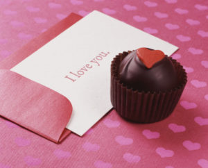 Amazing Chocolate Truffle With a Card